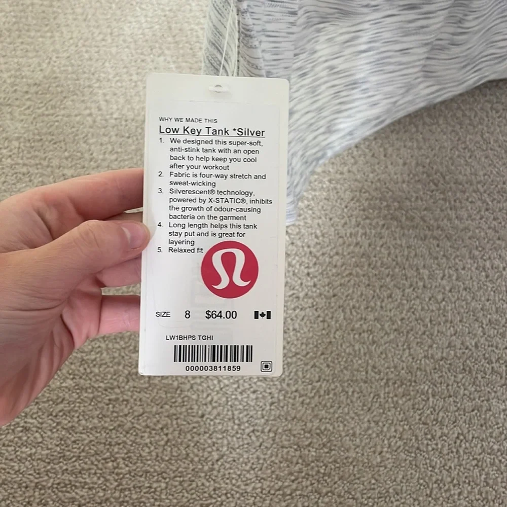 Women’s lululemon tank top NEVER WORN - Picture 3 of 3